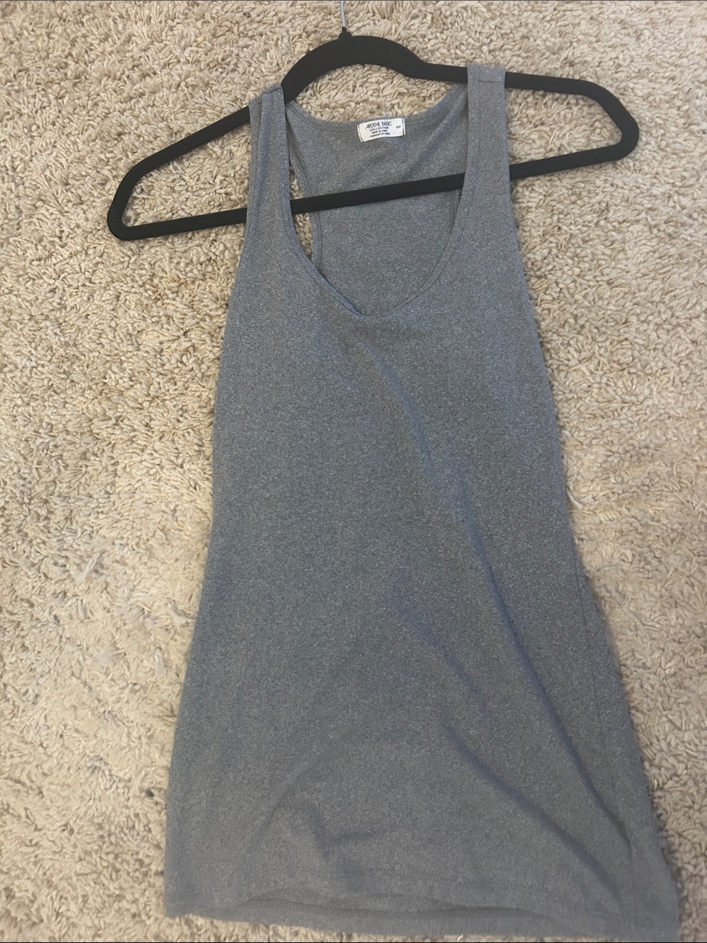 Ardene Gray Racerback Tank Top
